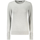 Guess Jeans Gray Viscose Women Sweater
